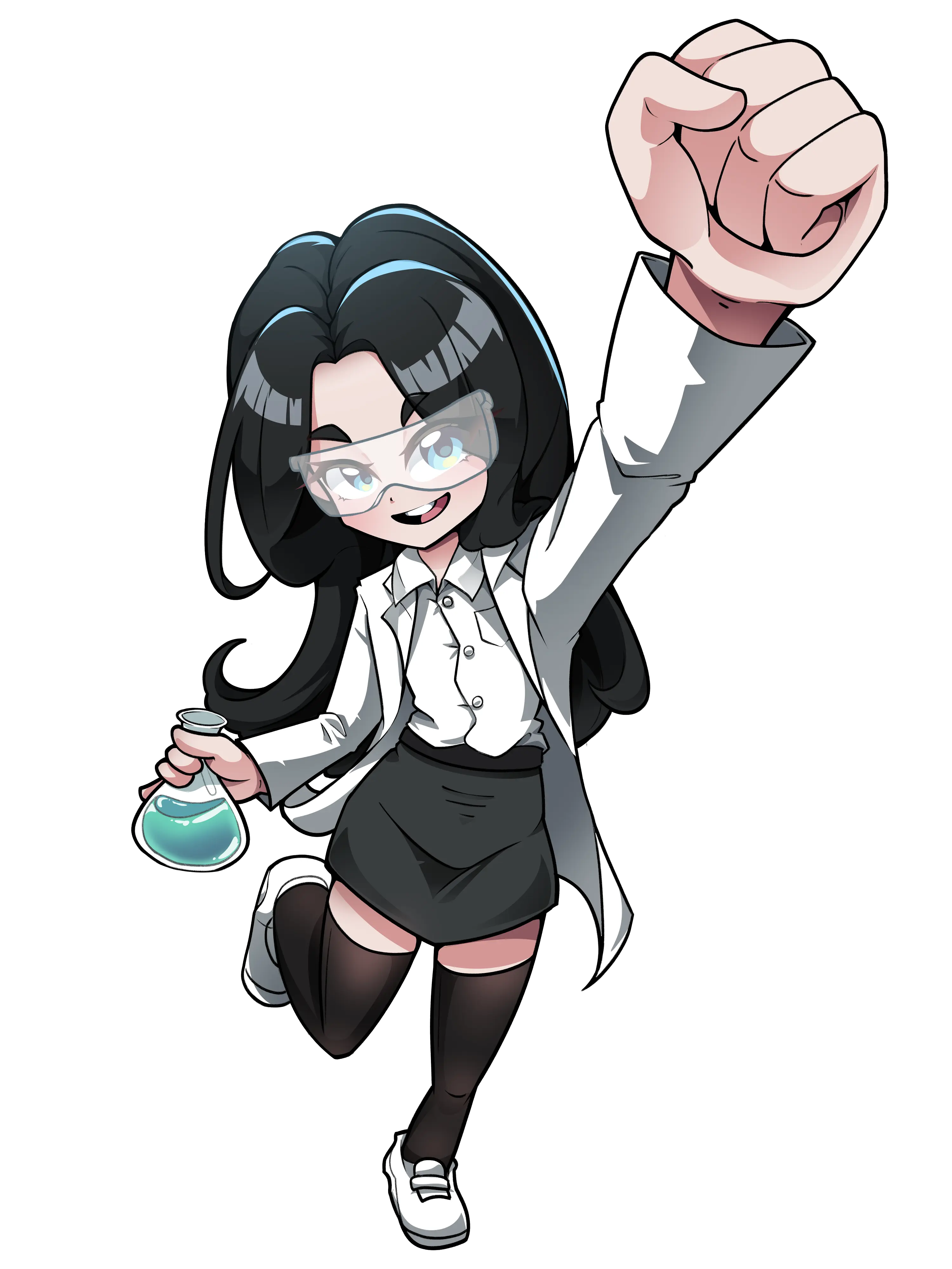 Delynn - Chibi Biru Karakter Utama